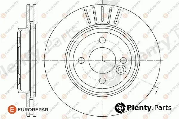 Eurorepar 1618884780 — Brake Disc