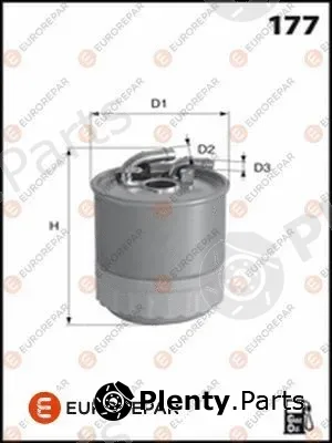 Eurorepar 1613723980 — Fuel Filter