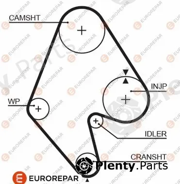 Eurorepar 1633138080 — Timing Belt