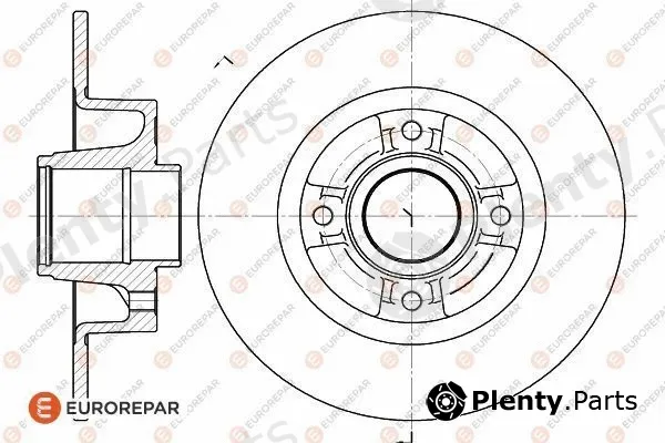 Eurorepar 1618871380 — Brake Disc