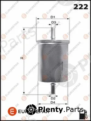 Eurorepar 1643631580 — Fuel Filter