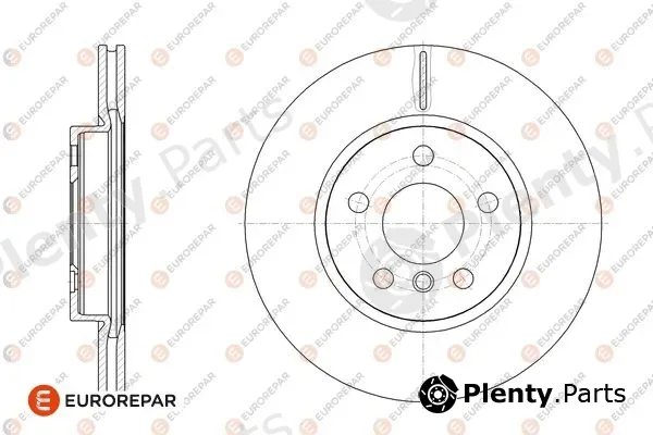 Eurorepar 1676010280 — Brake Disc