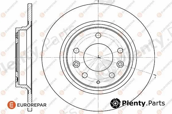 Eurorepar 1618889180 — Brake Disc
