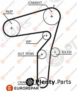 Eurorepar 1633135080 — Timing Belt
