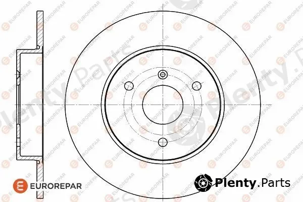 Eurorepar 1618876980 — Brake Disc