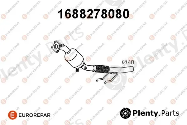 Eurorepar 1688278080 — Catalytic Converter