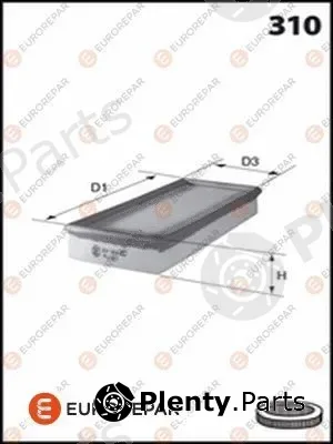 Eurorepar 1612889280 — Air Filter