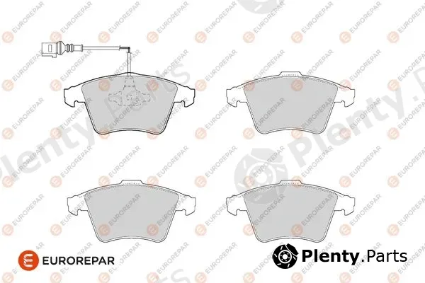 Eurorepar 1686275280 — Brake Pad Set, disc brake