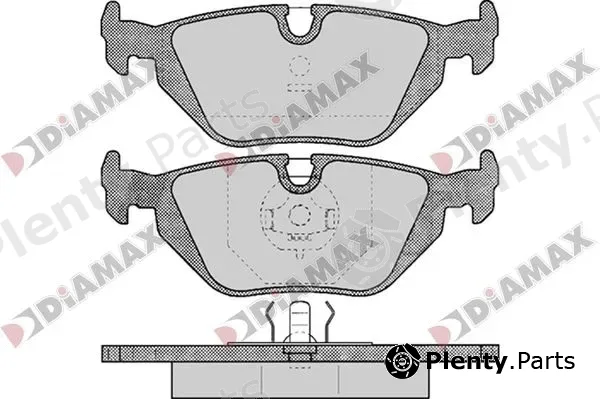 Diamax N09801 — Brake Pad Set, disc brake