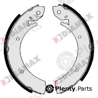 Diamax N01070 — Brake Shoe Set