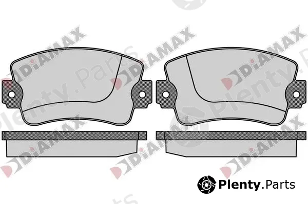 Diamax N09825 — Brake Pad Set, disc brake