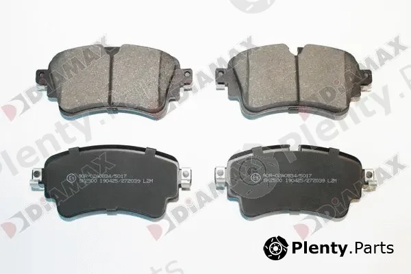 Diamax N09893 — Brake Pad Set, disc brake