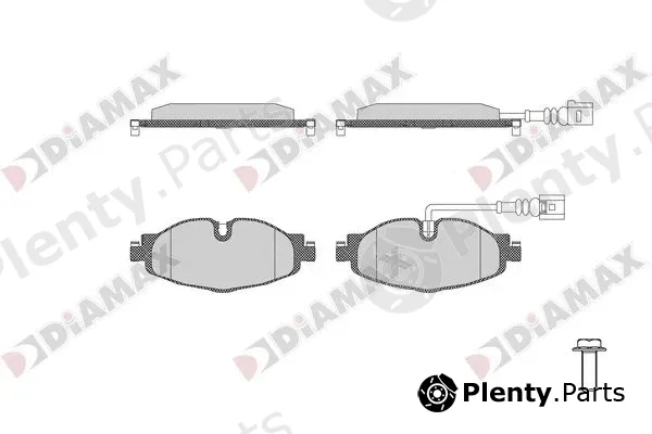 Diamax N09716 — Brake Pad Set, disc brake