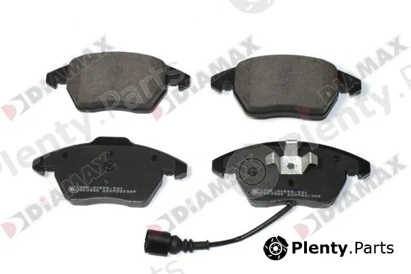 Diamax N10038 — Brake Pad Set, disc brake