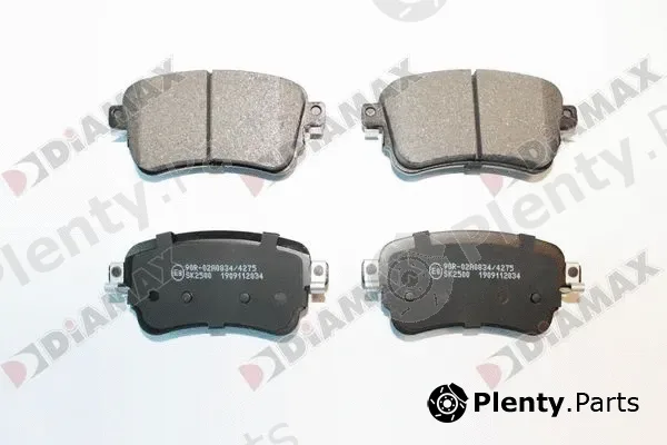 Diamax N09920 — Brake Pad Set, disc brake