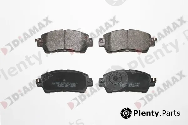 Diamax N10029 — Brake Pad Set, disc brake