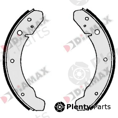 Diamax N01201 — Brake Shoe Set