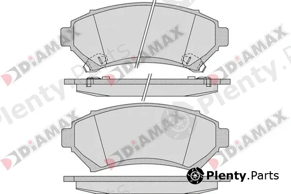 Diamax N09305 — Brake Pad Set, disc brake