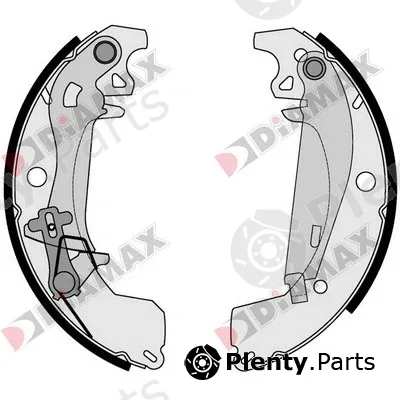 Diamax N01343 — Brake Shoe Set