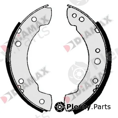 Diamax N01181 — Brake Shoe Set