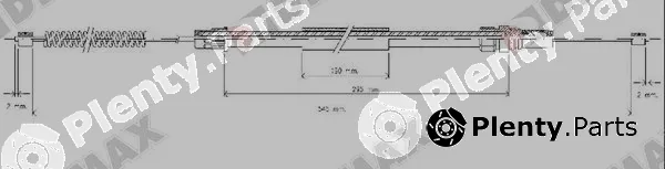 Diamax AA3020 — Cable Pull, parking brake