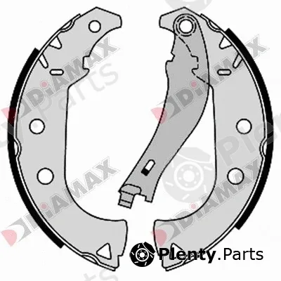 Diamax N01359 — Brake Shoe Set