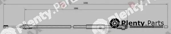 Diamax AA3011 — Cable Pull, parking brake