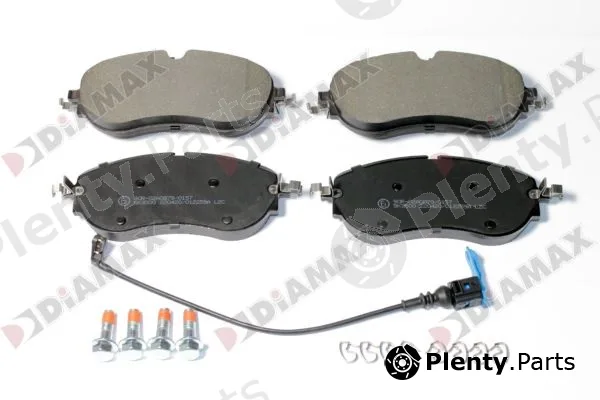 Diamax N10012A — Brake Pad Set, disc brake