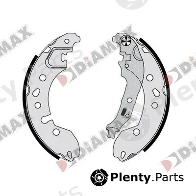 Diamax N01405 — Brake Shoe Set