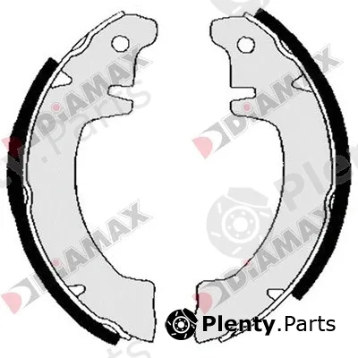 Diamax N01079 — Brake Shoe Set