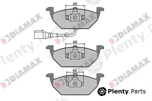 Diamax N09028 — Brake Pad Set, disc brake