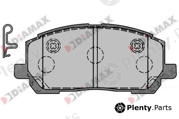 Diamax N09582 — Brake Pad Set, disc brake