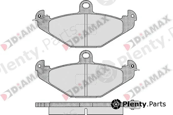 Diamax N09137 — Brake Pad Set, disc brake