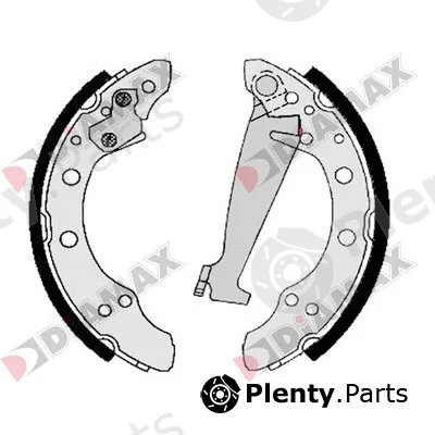 Diamax N01117 — Brake Shoe Set