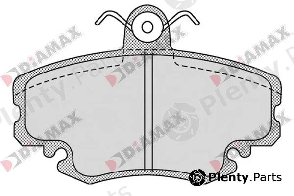Diamax N09268 — Brake Pad Set, disc brake