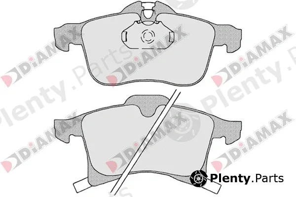 Diamax N09354 — Brake Pad Set, disc brake