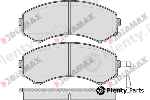 Diamax N09210 — Brake Pad Set, disc brake