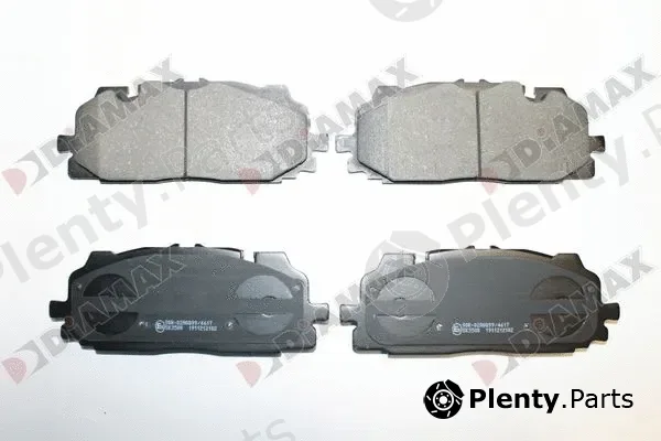 Diamax N09906 — Brake Pad Set, disc brake