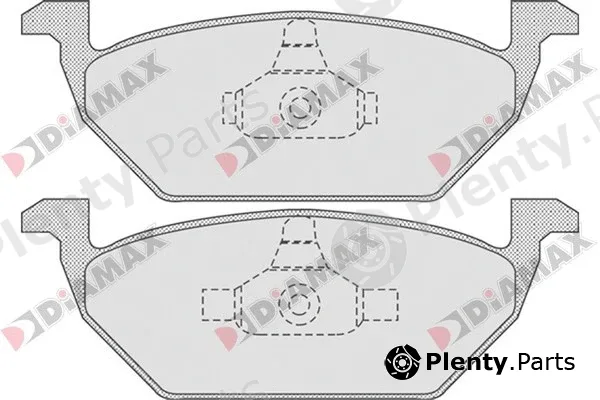 Diamax N09557 — Brake Pad Set, disc brake