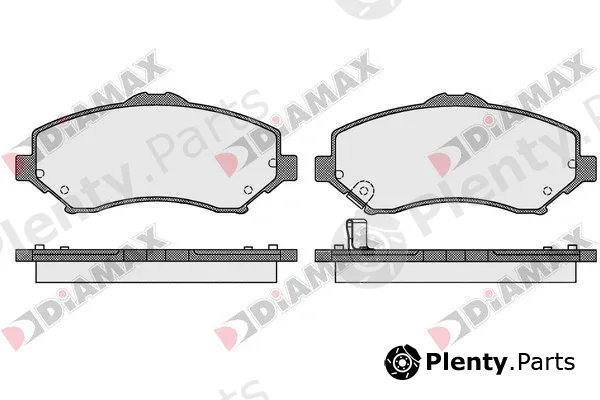 Diamax N09486 — Brake Pad Set, disc brake