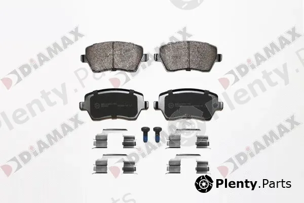 Diamax N09015K — Brake Pad Set, disc brake