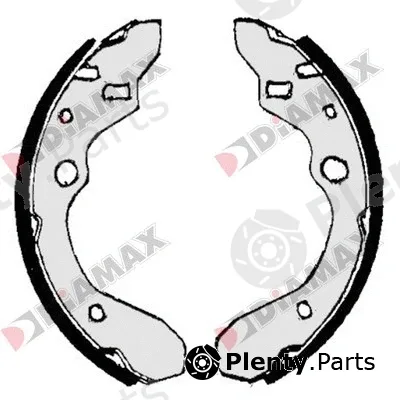 Diamax N01269 — Brake Shoe Set