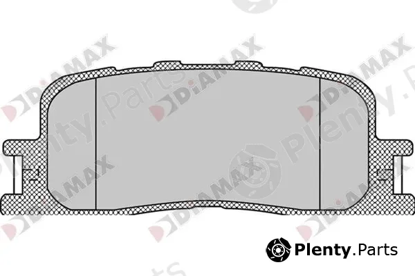 Diamax N09730 — Brake Pad Set, disc brake