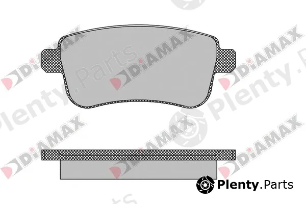 Diamax N09180 — Brake Pad Set, disc brake