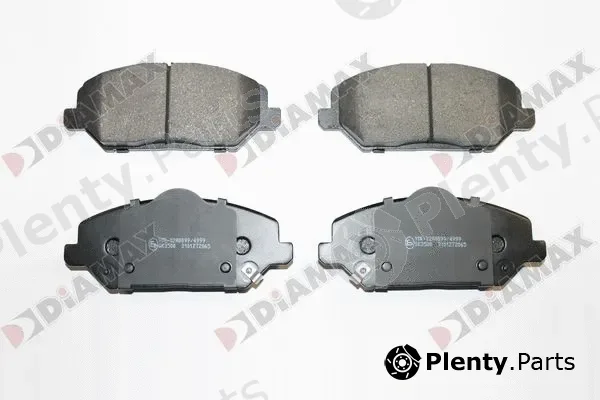 Diamax N09950 — Brake Pad Set, disc brake