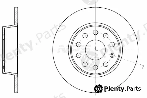 NPS V331G03 — Brake Disc
