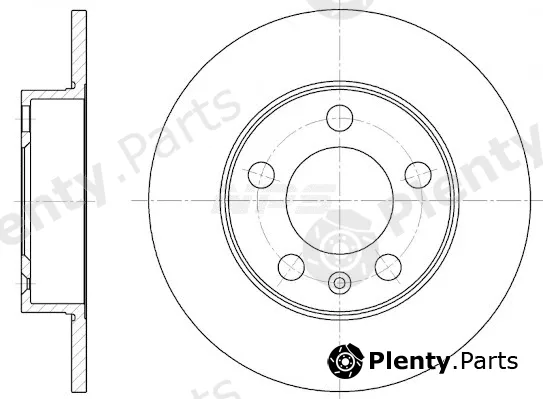 NPS V331G02 — Brake Disc