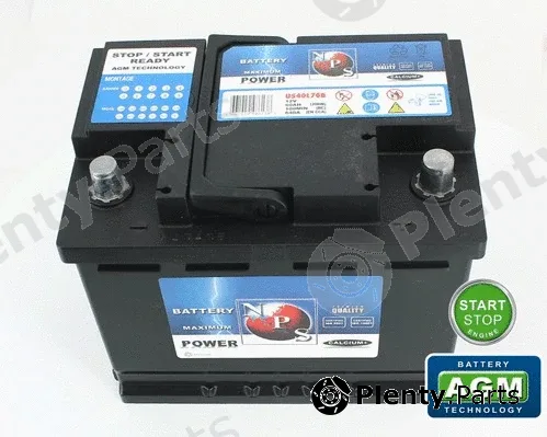 NPS U540L70B — Starter Battery