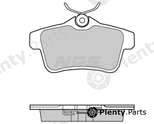 NPS P361A06 — Brake Pad Set, disc brake