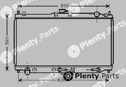 NPS M156A38 — Radiator, engine cooling